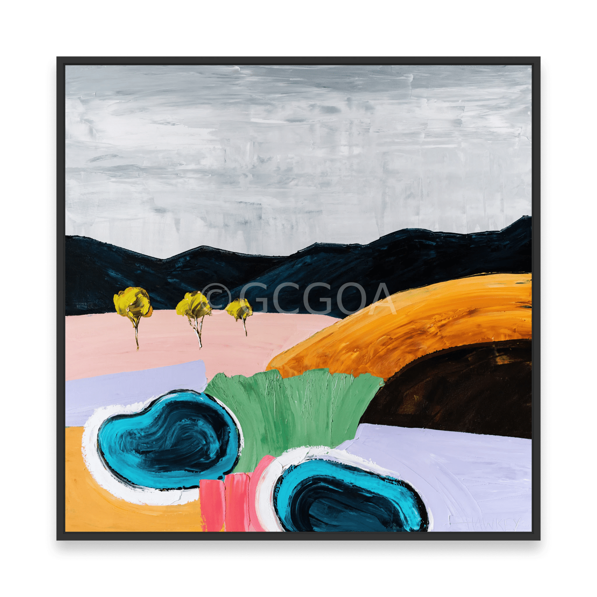 Blue Eyes - Fine Art Print - Gold Coast Gallery Of ArtAngela Hawkey