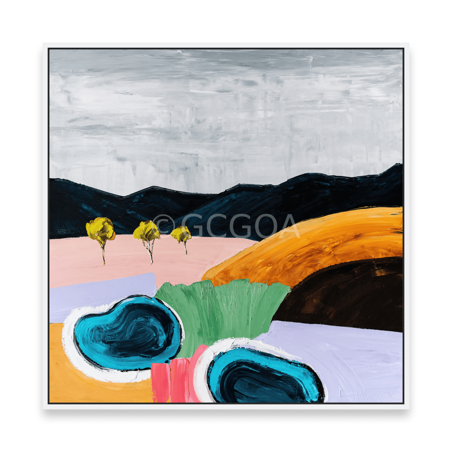 Blue Eyes - Fine Art Print - Gold Coast Gallery Of ArtAngela Hawkey
