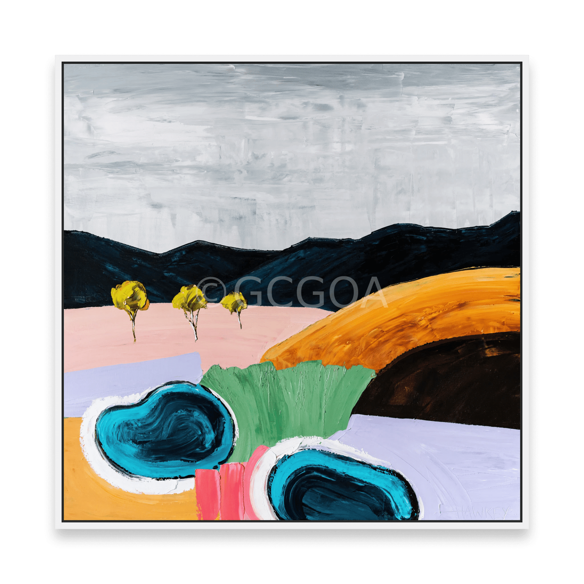 Blue Eyes - Fine Art Print - Gold Coast Gallery Of ArtAngela Hawkey