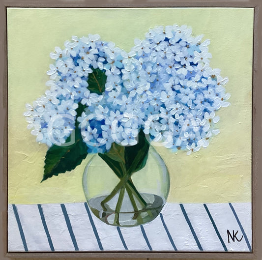 Blue Hydrangeas - Gold Coast Gallery Of ArtNatalie K