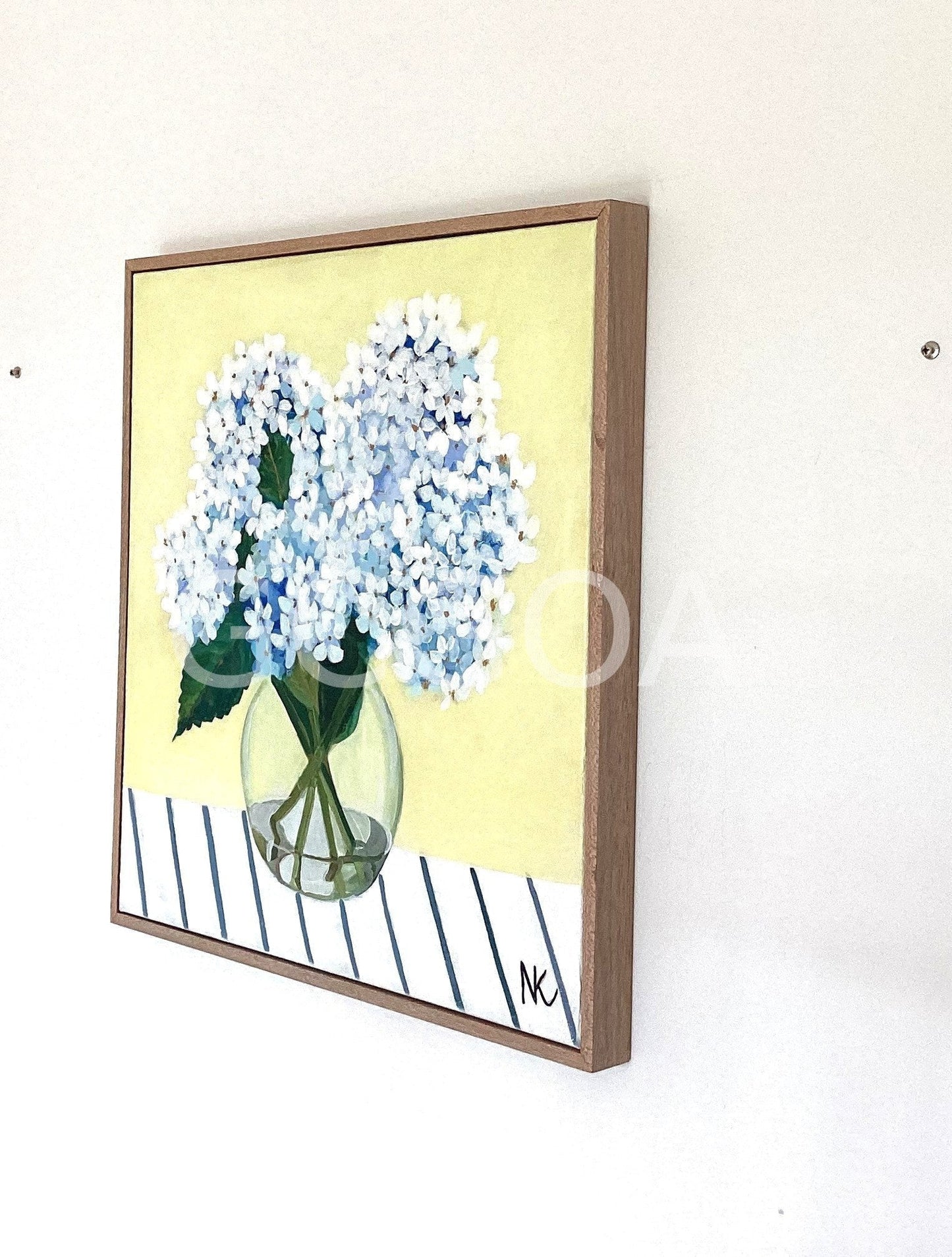 Blue Hydrangeas - Gold Coast Gallery Of ArtNatalie K