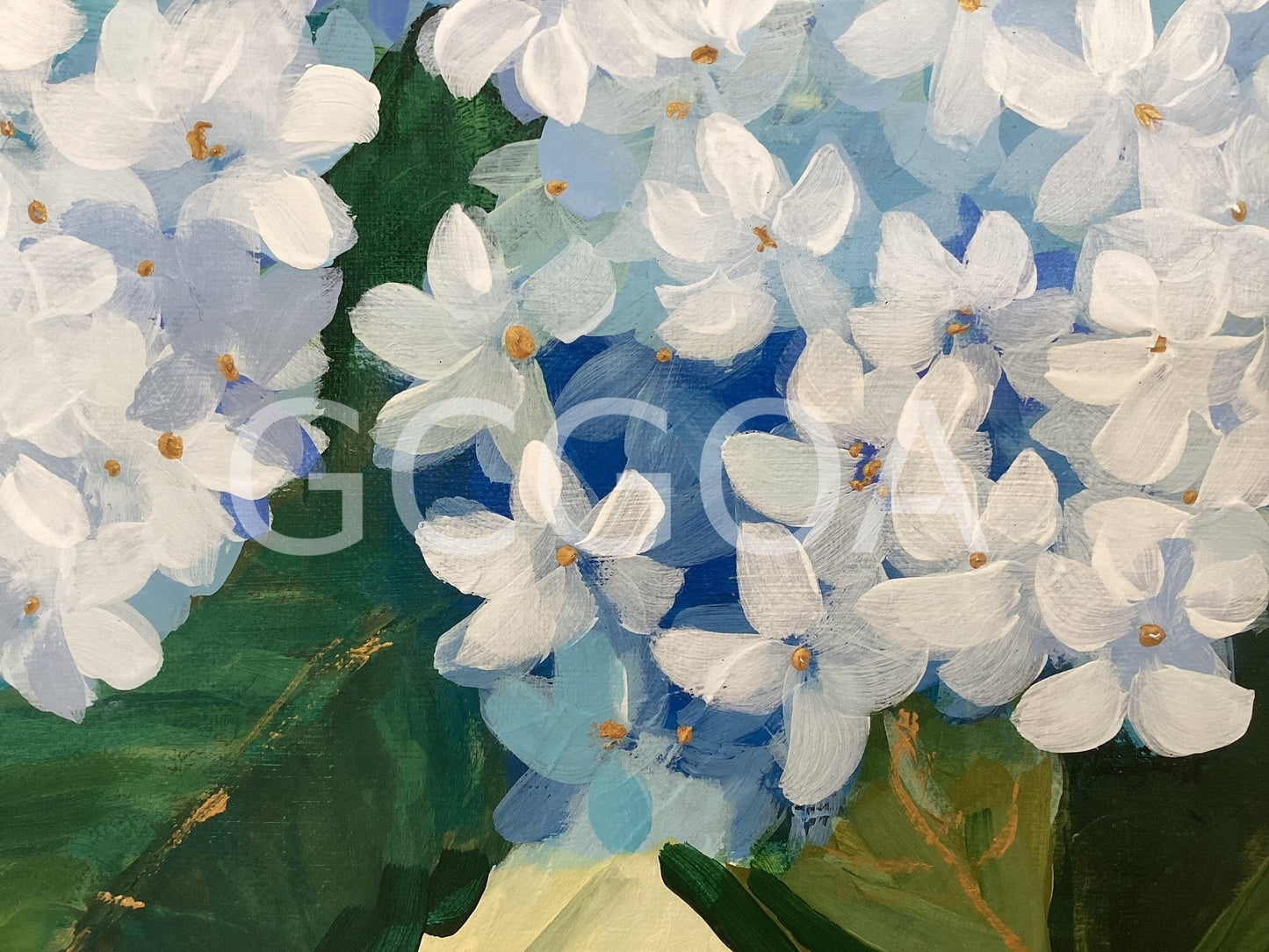 Blue Hydrangeas - Gold Coast Gallery Of ArtNatalie K