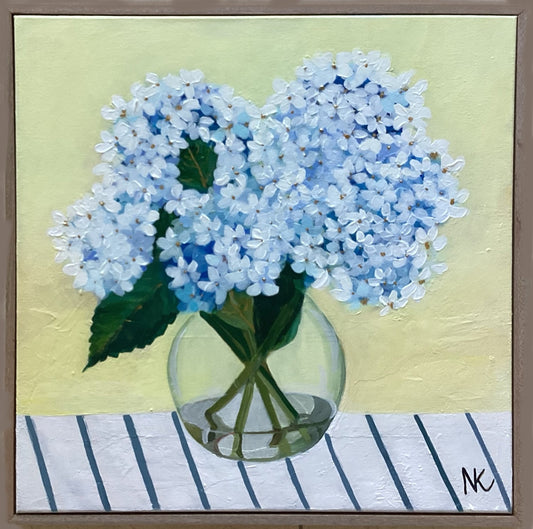 Blue Hydrangeas - Gold Coast Gallery Of ArtNatalie K