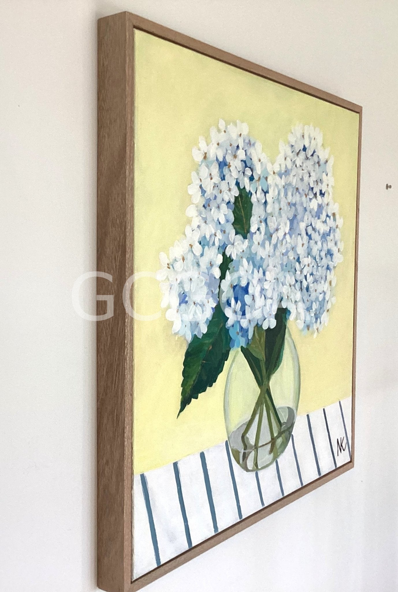 Blue Hydrangeas - Gold Coast Gallery Of ArtNatalie K
