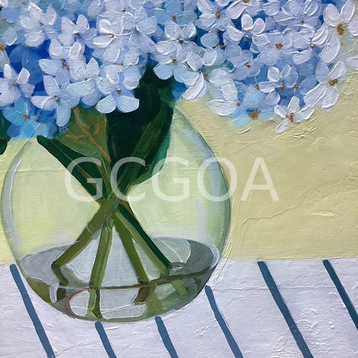 Blue Hydrangeas - Gold Coast Gallery Of ArtNatalie K