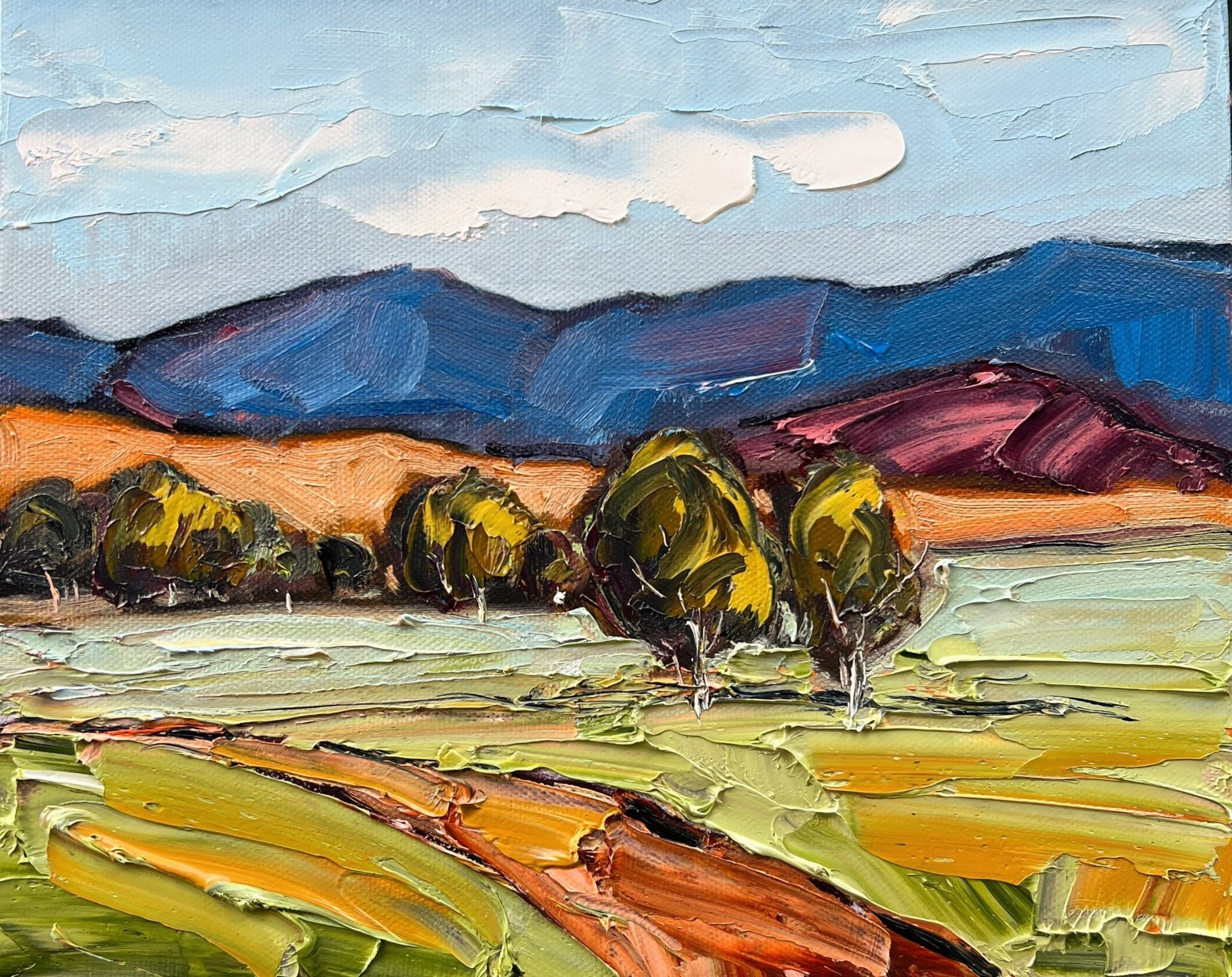 Blue Mountains - Gold Coast Gallery Of ArtAngela Hawkey