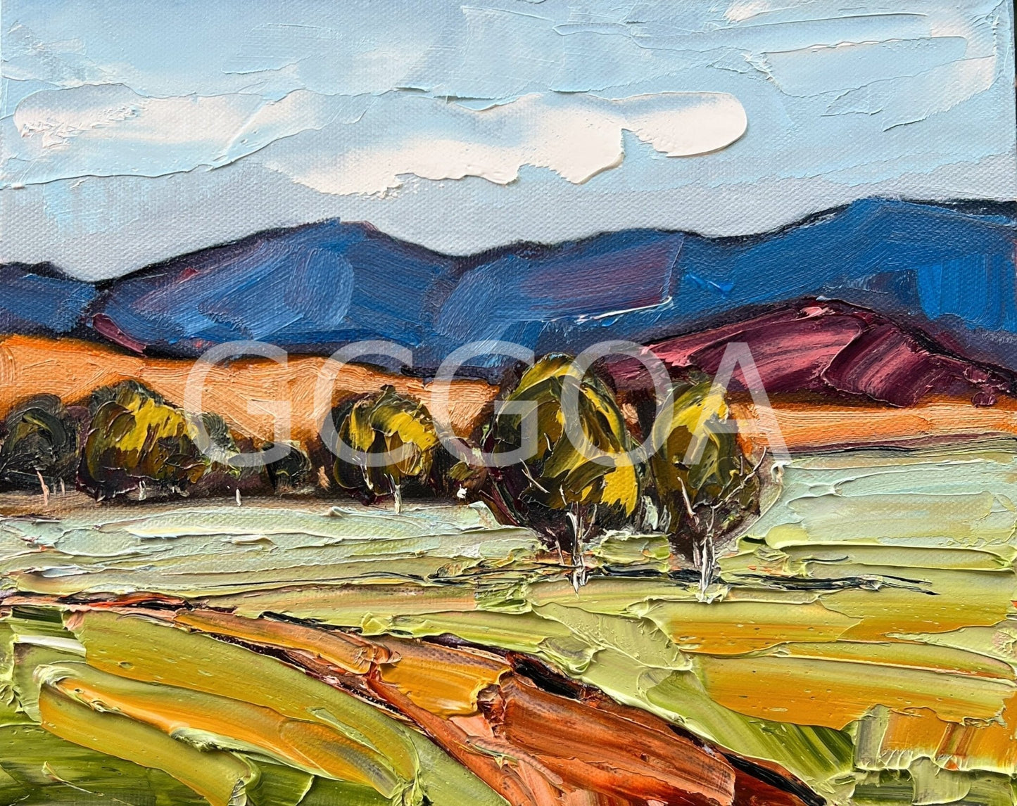 Blue Mountains - Gold Coast Gallery Of ArtAngela Hawkey