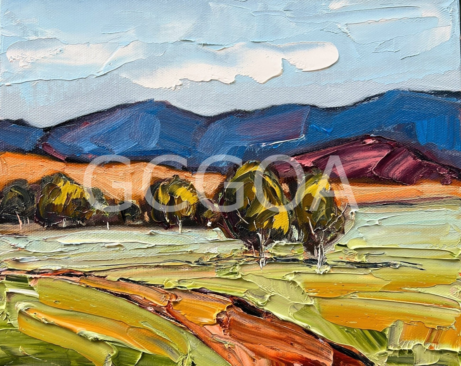 Blue Mountains - Gold Coast Gallery Of ArtAngela Hawkey