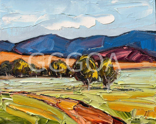 Blue Mountains - Gold Coast Gallery Of ArtAngela Hawkey