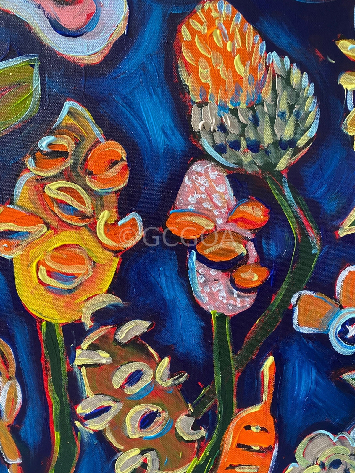Blue Seedpods - Gold Coast Gallery Of ArtLucy Car