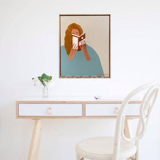 Blue Sisters - Original Art - Gold Coast Gallery Of ArtMarnie Mcknight