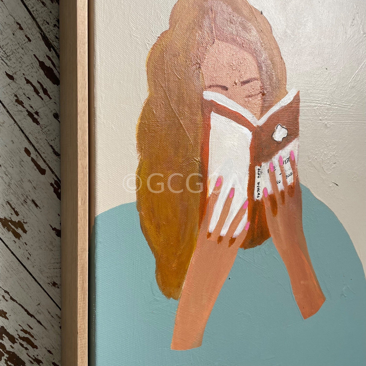 Blue Sisters - Original Art - Gold Coast Gallery Of ArtMarnie Mcknight