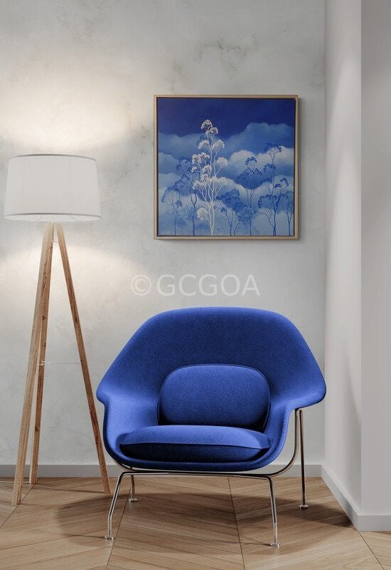 Blue Skies - Original Art - Gold Coast Gallery Of ArtLucinda Leveille