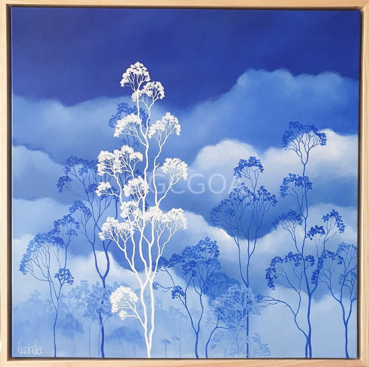 Blue Skies - Original Art - Gold Coast Gallery Of ArtLucinda Leveille