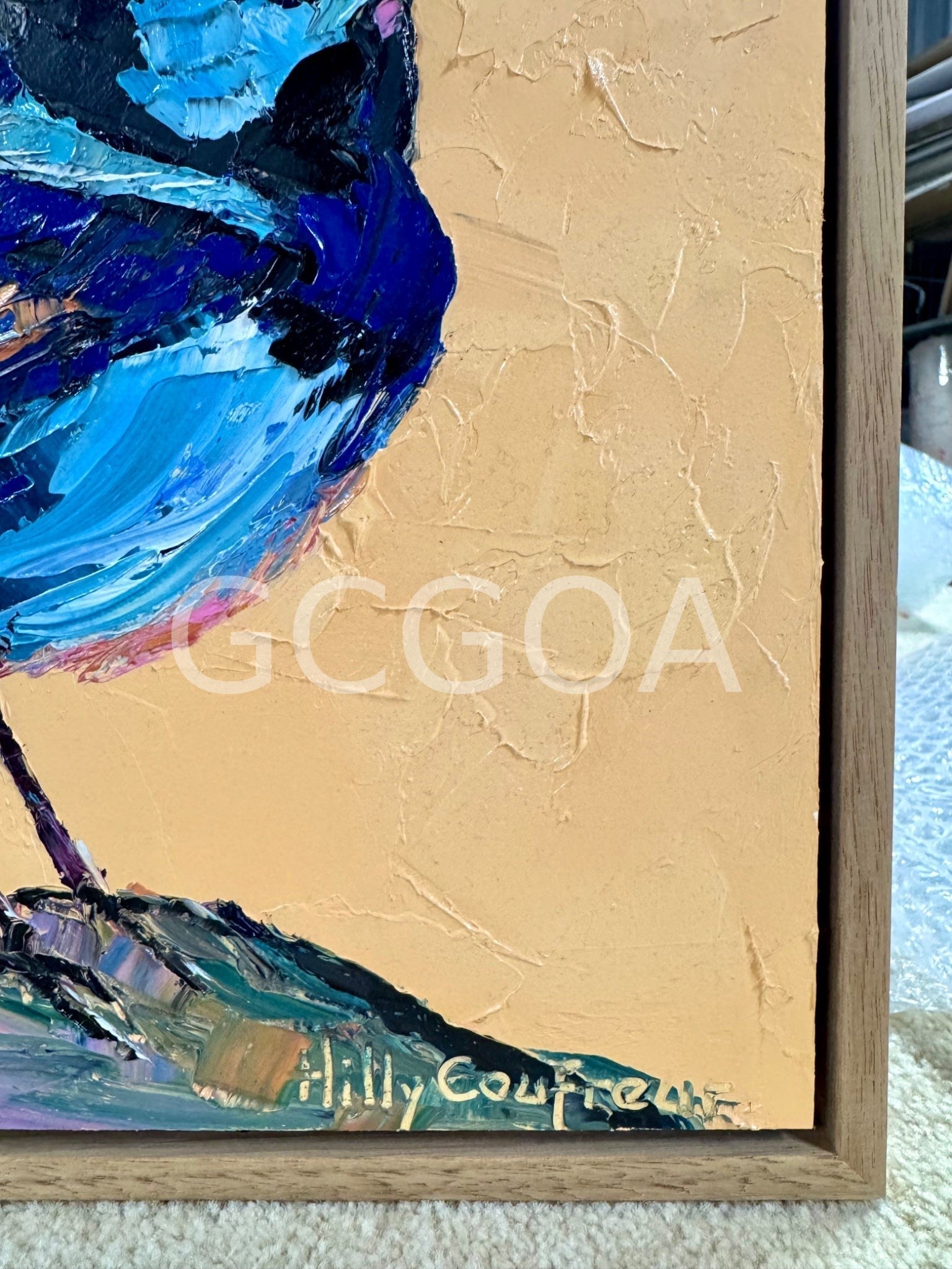 Blue Wren - Gold Coast Gallery Of ArtHilly Coufreur