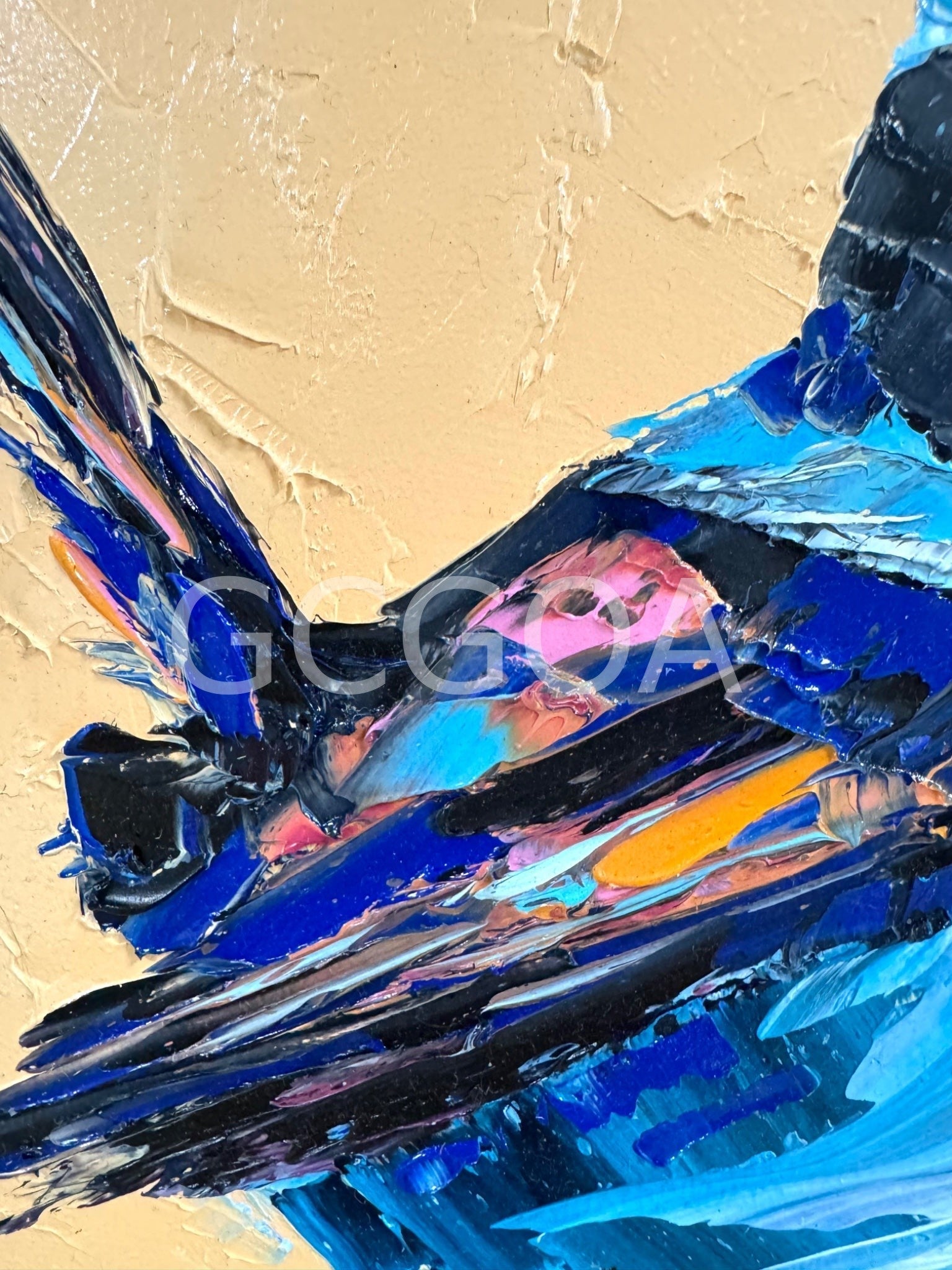 Blue Wren - Gold Coast Gallery Of ArtHilly Coufreur