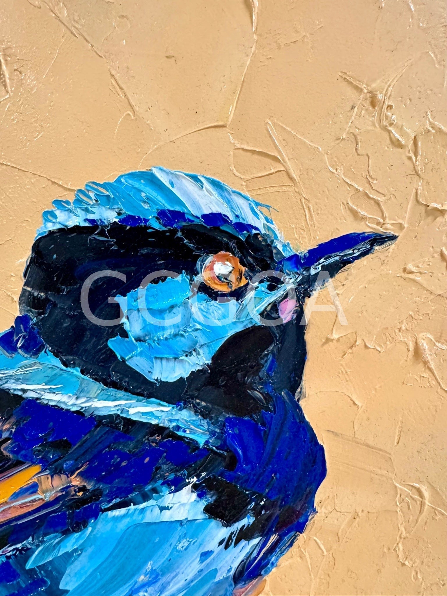 Blue Wren - Gold Coast Gallery Of ArtHilly Coufreur