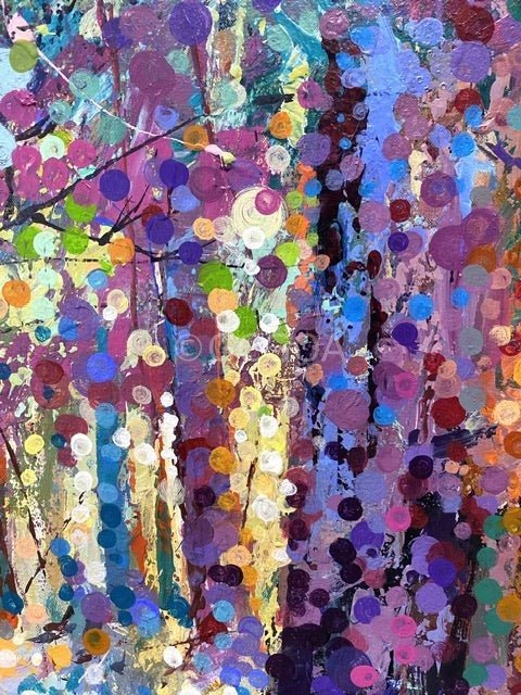 Bluebell Forest - Original Art - Gold Coast Gallery Of ArtJos Coufreur
