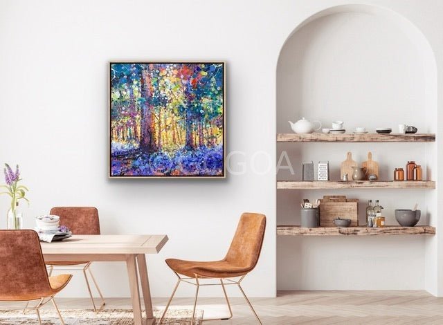 Bluebell Forest - Original Art - Gold Coast Gallery Of ArtJos Coufreur