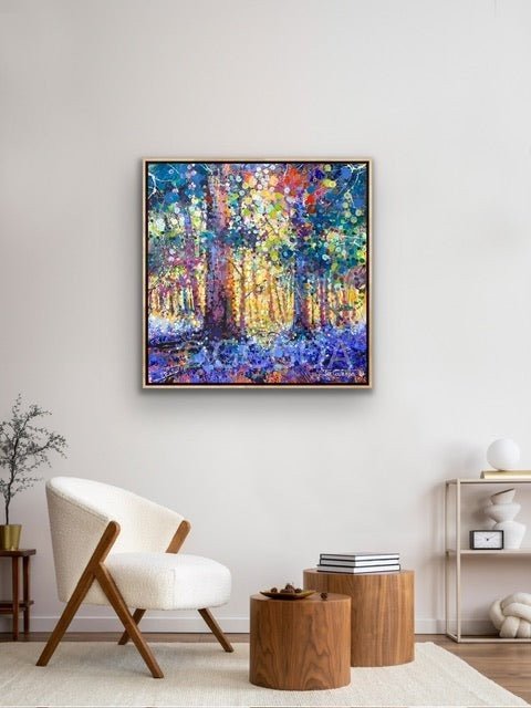 Bluebell Forest - Original Art - Gold Coast Gallery Of ArtJos Coufreur