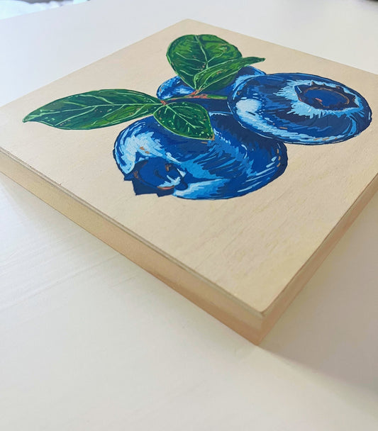 Blueberries - Original Art - Gold Coast Gallery Of ArtAyla Hawkey