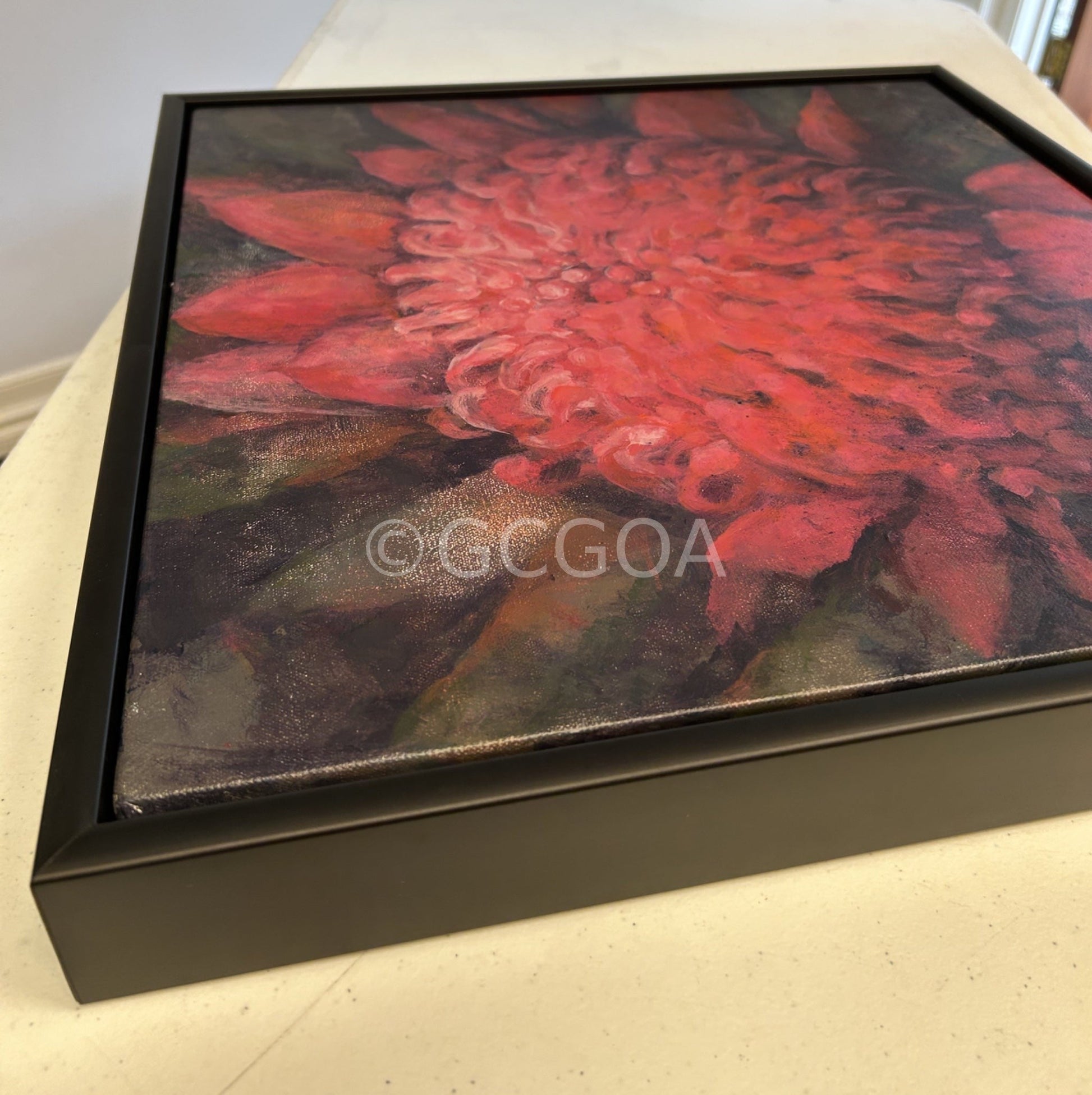 Blush in the Darkness - Waratah Dreaming - Original Art - Gold Coast Gallery Of ArtDeb Parker Artist