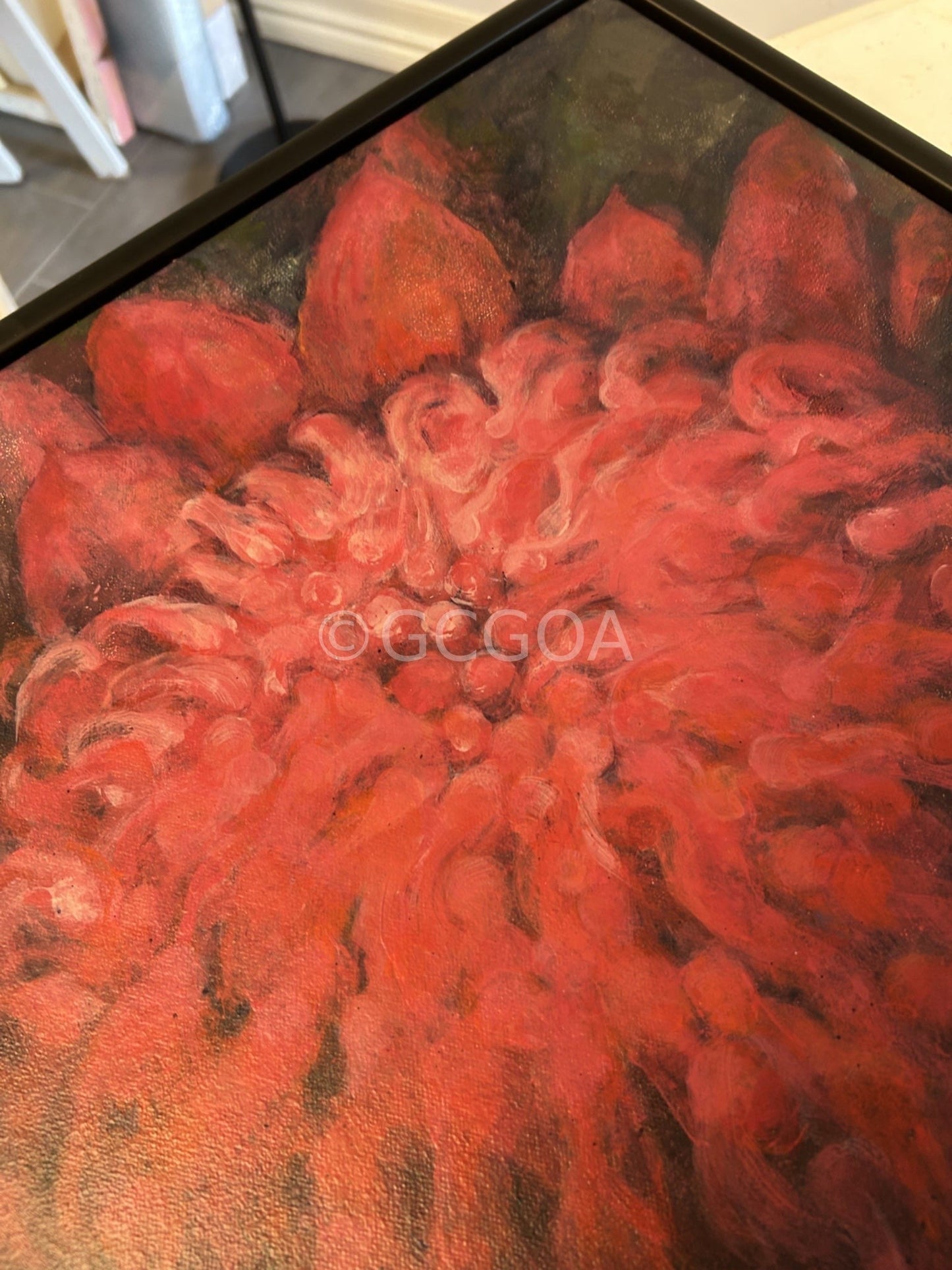 Blush in the Darkness - Waratah Dreaming - Original Art - Gold Coast Gallery Of ArtDeb Parker Artist