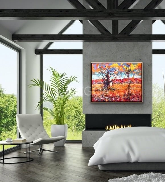 Boab Trees 39 - Original Art - Gold Coast Gallery Of ArtJos Coufreur