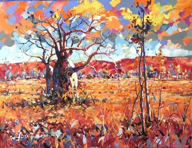 Boab Trees 39 - Original Art - Gold Coast Gallery Of ArtJos Coufreur
