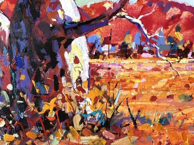 Boab Trees 39 - Original Art - Gold Coast Gallery Of ArtJos Coufreur