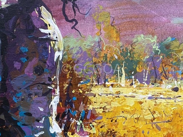 Boab Trees 41 - Original Art - Gold Coast Gallery Of ArtJos Coufreur
