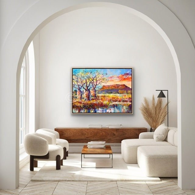 Boab Trees 43 - Original Art - Gold Coast Gallery Of ArtJos Coufreur