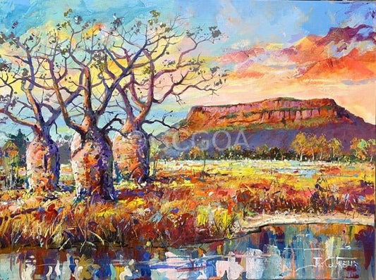 Boab Trees 43 - Original Art - Gold Coast Gallery Of ArtJos Coufreur