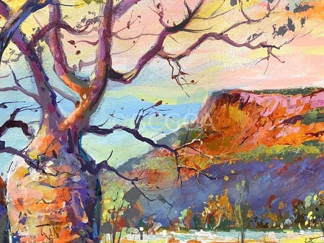 Boab Trees 43 - Original Art - Gold Coast Gallery Of ArtJos Coufreur