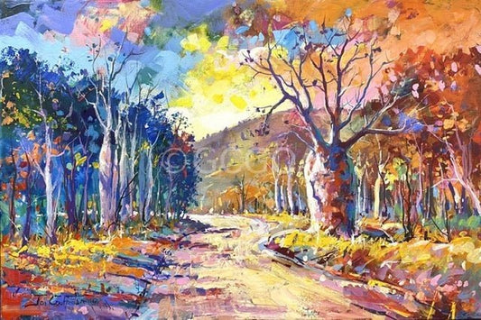 Boab Trees 44 - Original Art - Gold Coast Gallery Of ArtJos Coufreur