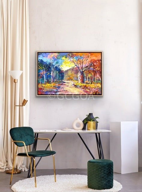 Boab Trees 44 - Original Art - Gold Coast Gallery Of ArtJos Coufreur