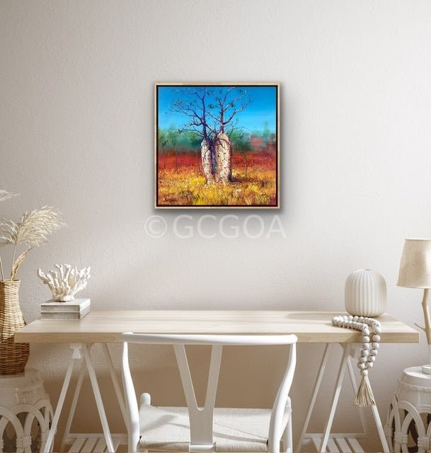 Boab Trees 47 - Original Art - Gold Coast Gallery Of ArtJos Coufreur