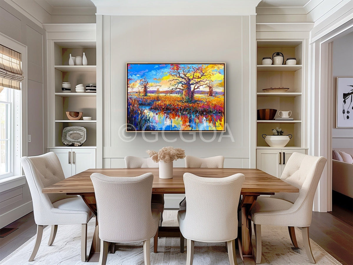 Boab Trees 48 - Original Art - Gold Coast Gallery Of ArtJos Coufreur