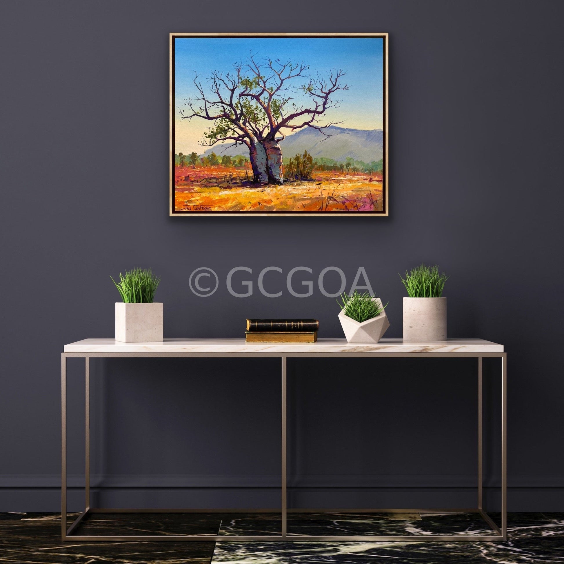 Boab Trees 49 - Original Art - Gold Coast Gallery Of ArtJos Coufreur