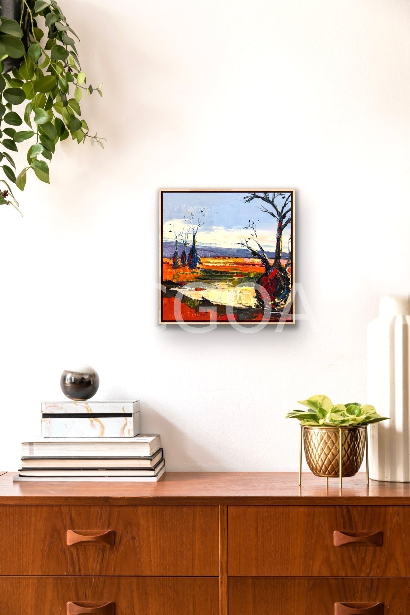 Boab Trees by the Billabong - Gold Coast Gallery Of ArtHilly Coufreur