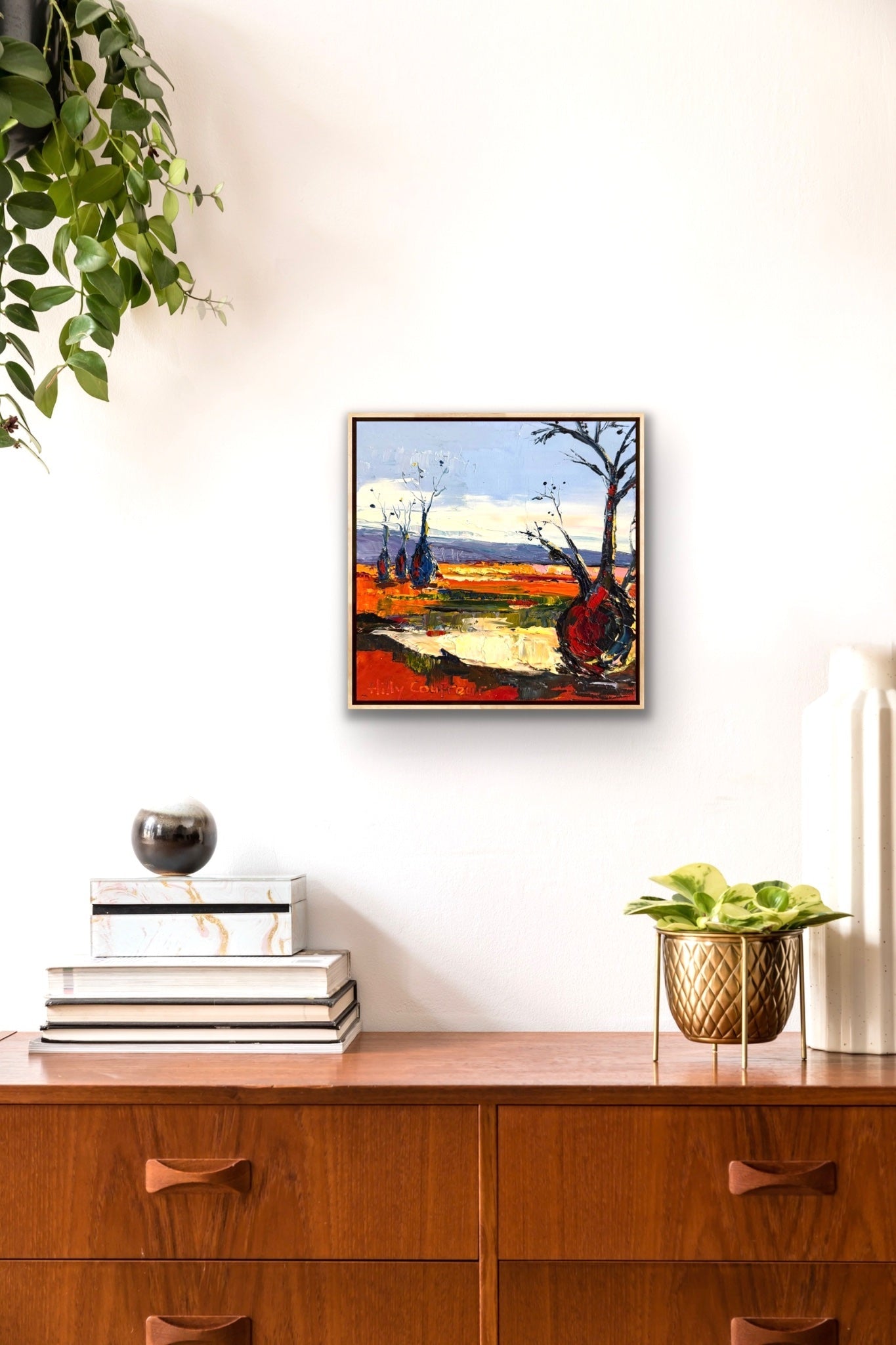 Boab Trees by the Billabong - Gold Coast Gallery Of ArtHilly Coufreur