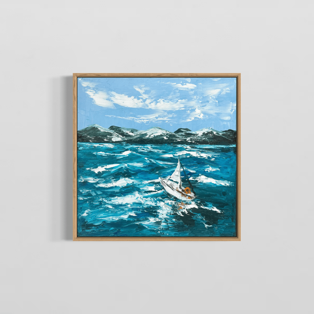 Boat Ride - Gold Coast Gallery Of ArtAnjana Rai