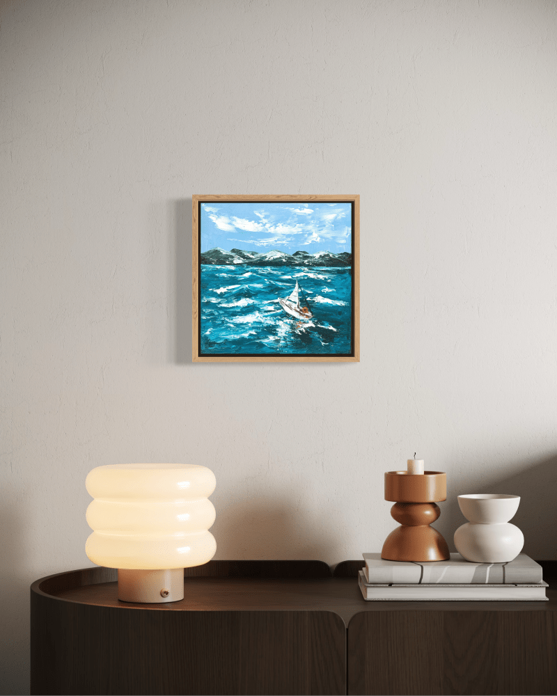 Boat Ride - Gold Coast Gallery Of ArtAnjana Rai