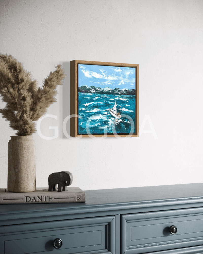 Boat Ride - Gold Coast Gallery Of ArtAnjana Rai
