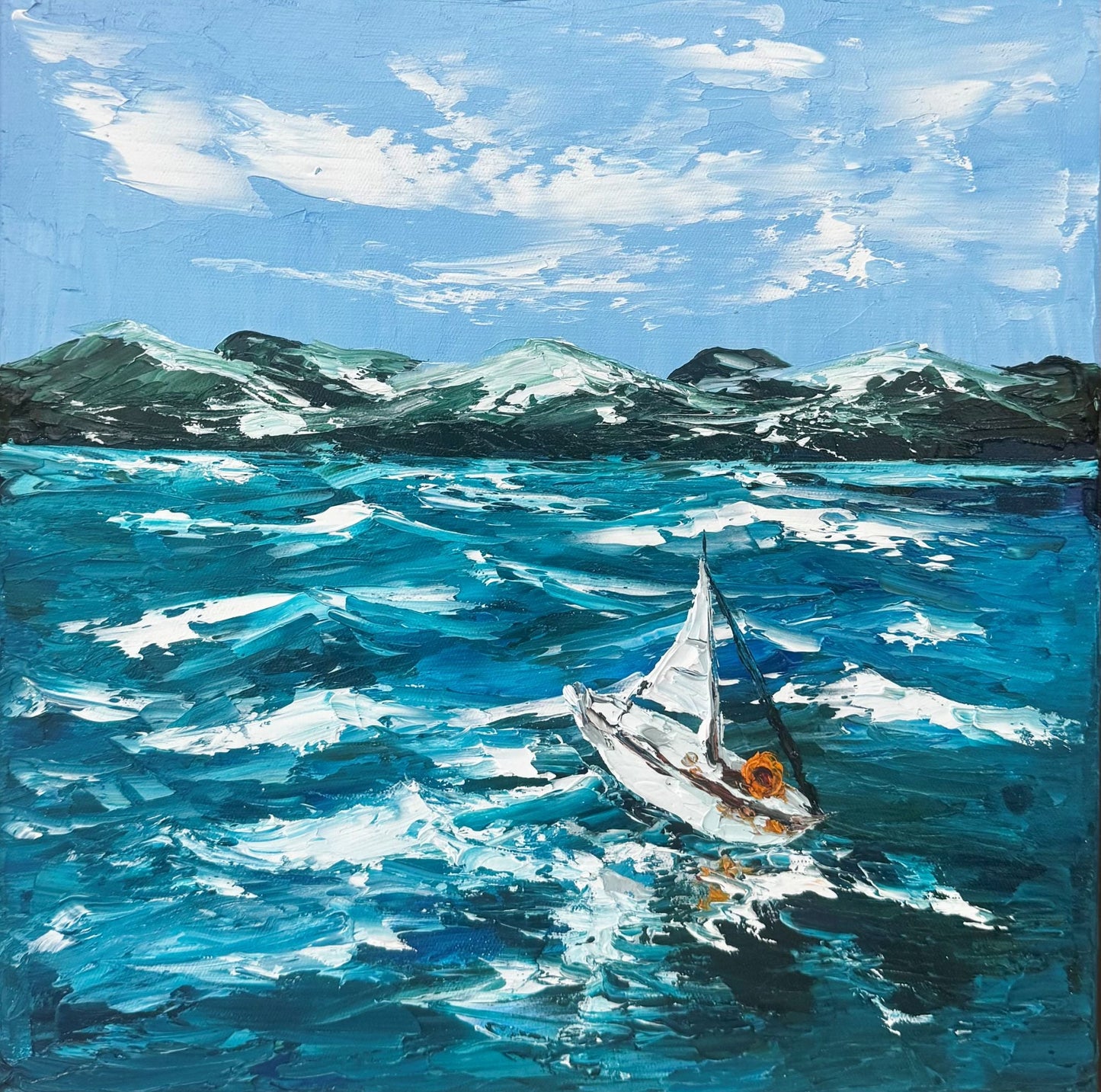 Boat Ride - Gold Coast Gallery Of ArtAnjana Rai