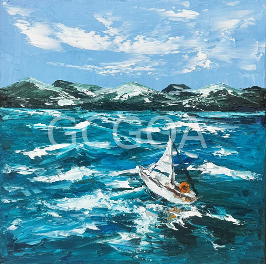 Boat Ride - Gold Coast Gallery Of ArtAnjana Rai