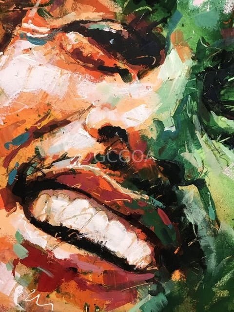 Bob Marley 7 - Original Art - Gold Coast Gallery Of ArtJos Coufreur