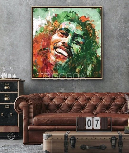 Bob Marley 7 - Original Art - Gold Coast Gallery Of ArtJos Coufreur