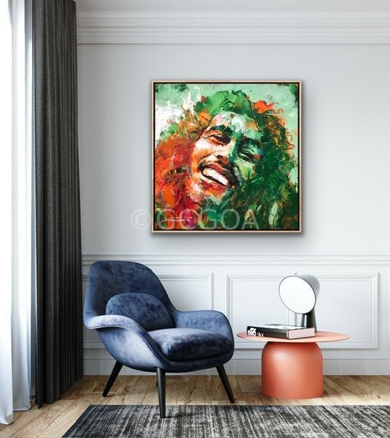Bob Marley 7 - Original Art - Gold Coast Gallery Of ArtJos Coufreur