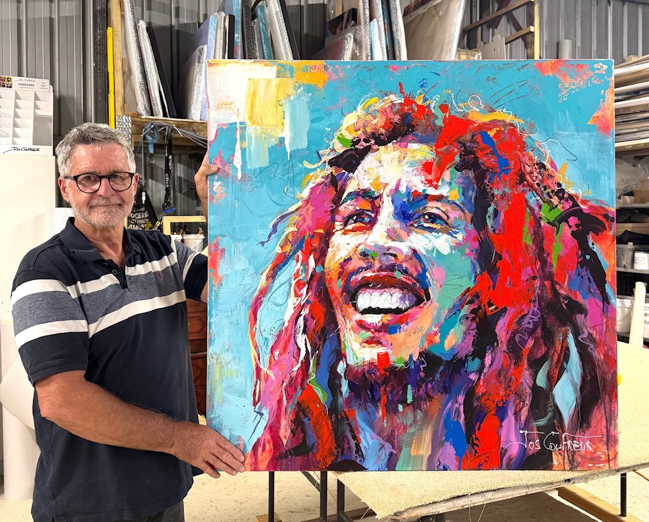 Bob Marley 8 - Gold Coast Gallery Of ArtJos Coufreur